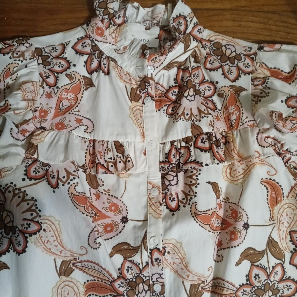 AVARA gladys cotton shirt (S) - Picture 4 of 15